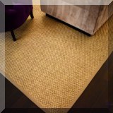 DR02. Large sisal rug. 